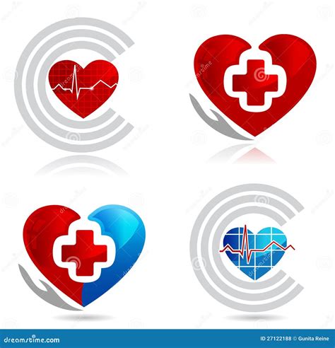 Cardiology And Mecdical Symbols Royalty Free Stock Photos - Image: 27122188