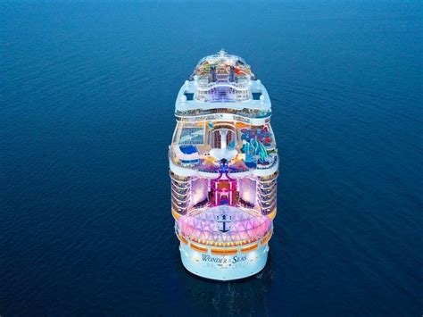 Royal Caribbean’s Wonder of the Seas embarks on first voyage