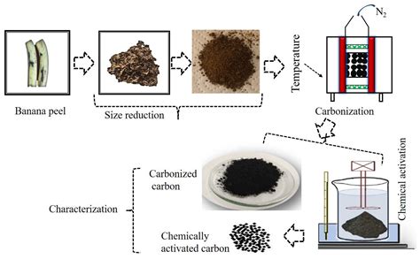 Micromachines | Free Full-Text | Valorization of Banana Peel Using Carbonization: Potential Use ...