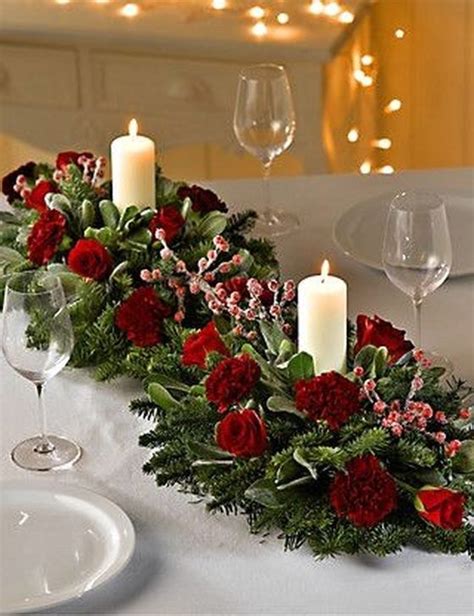 Most Popular Christmas Table Decoration Ideas 02 | Christmas table ...