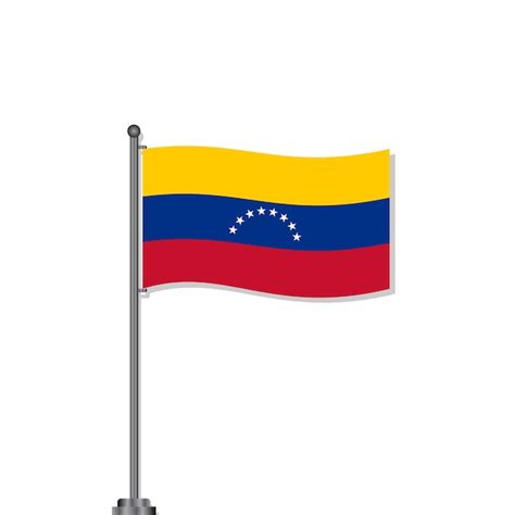 Premium Vector | Illustration of venezuela flag template