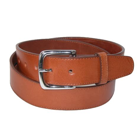 New CTM Men's Leather Money Belt Removable Buckle