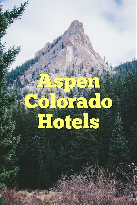 Aspen Colorado Hotels | by Myeasyhotel | Medium