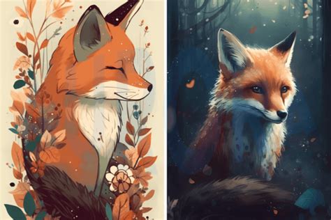 High Quality FOX Detailed Wallpaper High Graphic by Pro Aurora Designs · Creative Fabrica