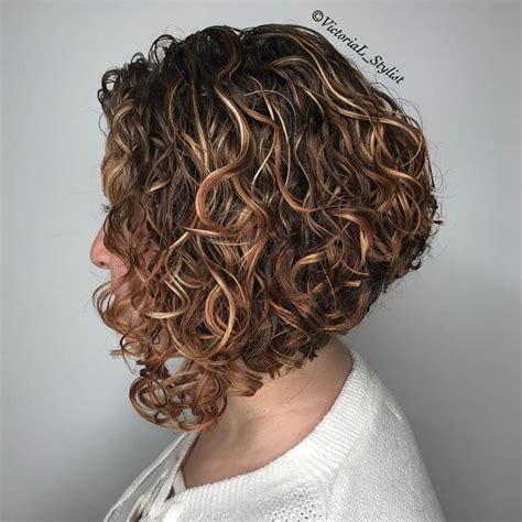 65 Enchanting Curly Bob Haircut Ideas for 2023 | Inverted bob hairstyles, Haircuts for curly ...