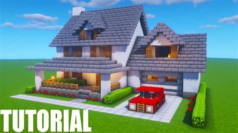 YouTube | Modern suburban house, Suburban house, Minecraft tutorial