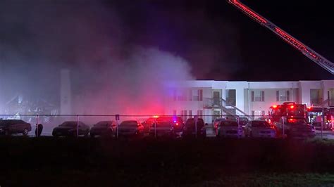 1 person injured in 2-alarm apartment fire and explosion on Houston's ...