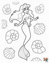 28 Ariel Coloring Pages For Kids  ColoringPagesWKcom sketch template