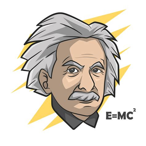Albert Einstein Cartoon