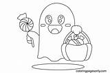 Coloring Page Halloween Candy  Free Printable Pages sketch template