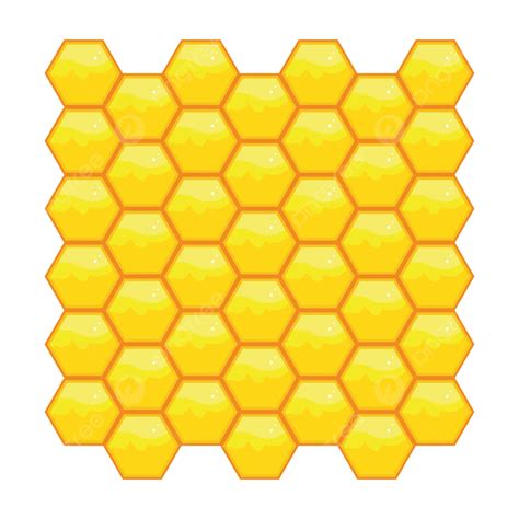 Honeycomb Vector Design, Honeycomb Design, Honeycomb Hexagon, Honey PNG and Vector with ...