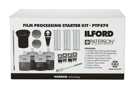 PATERSON & ILFORD FILM PROCESSING KIT - Paterson Darkroom