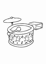 Coloring Page drum set  Free Printables Img 10620 sketch template