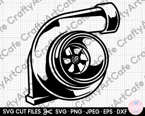 Turbo Svg for Cricut Turbo Png Turbocharger Svg Turbo Clipart - Etsy