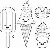 Printable Ice Cream Coloring Pages sketch template
