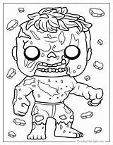 Free Printable Zombie Coloring Pages sketch template