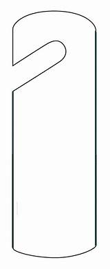Door Hanger Coloring Page Pages sketch template