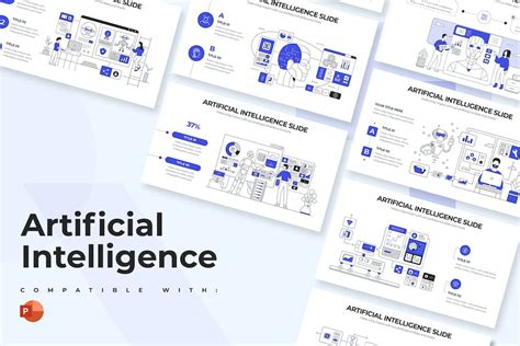 Artificial Intelligence PowerPoint Infographics Incl. business & marketing - Envato Elements