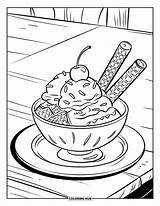 85  Ice Cream Coloring Pages For Kids & Adults Free Printable PDFs sketch template