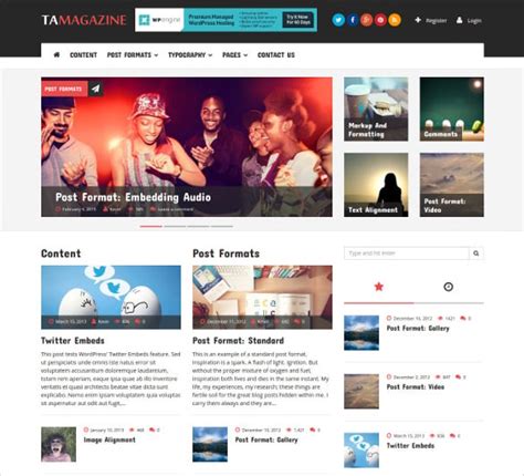 23+ News Blog Themes & Templates | Free & Premium Templates