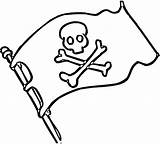 Jolly Roger Flag Coloring Page  ClipArt Best sketch template