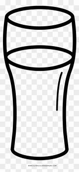 Beer Glass Coloring Page Sketch sketch template