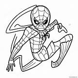 Spider Girl Coloring Page 11220 8792 sketch template