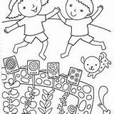 Desenho de Horta Para Colorir  Tudodesenhos sketch template