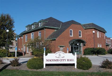 Macomb City Hall - Macomb Area Convention and Visitors Bureau