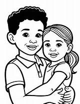 20 National Adoption Month Coloring Pages  Family sketch template