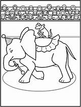 Free Circus Coloring Pages For Kids sketch template