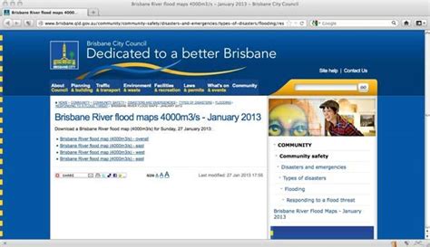 Brisbane online flood maps woefully inadequate • The Register