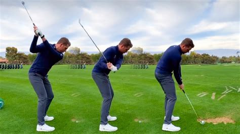 LUKE LIST GOLF SWING - IRON SWING - Full Speed + SLOW MOTION - YouTube