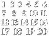 Numbers 1 20 Printable Coloring Pages For Toddlers Best Free  sketch template