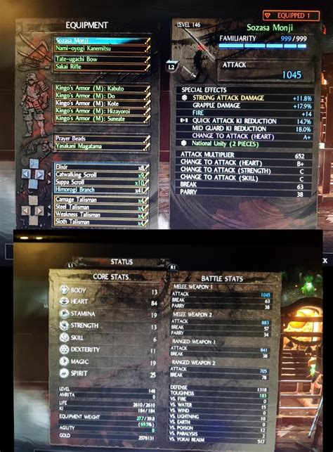 DLC Build : r/Nioh