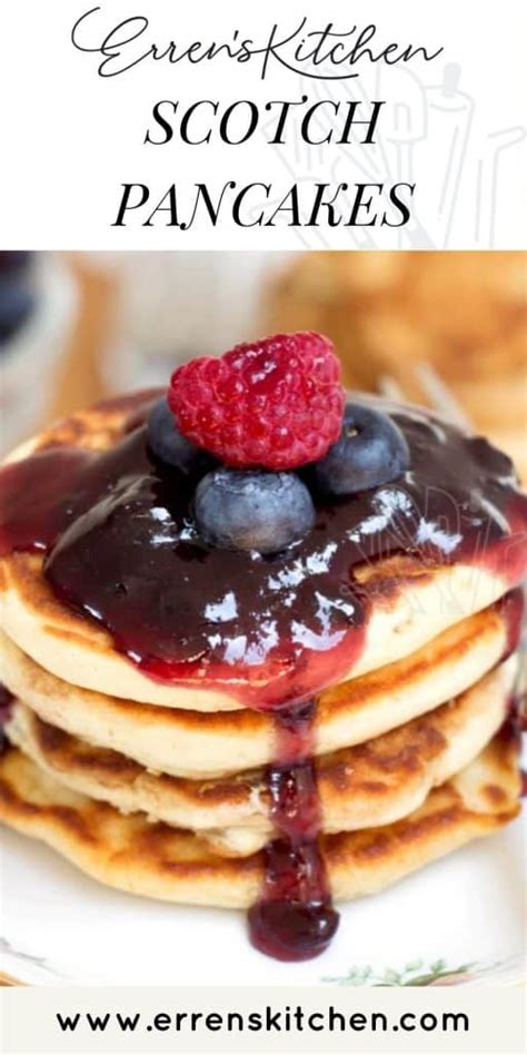 Scotch Pancakes - This dish is perfect for breakfast or a served for ...