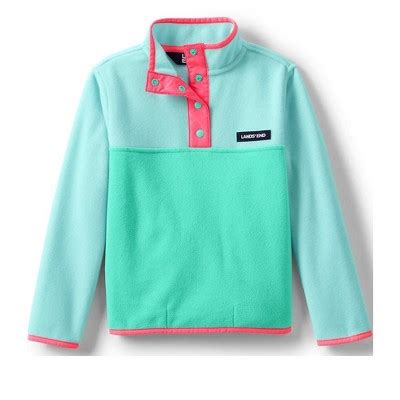 Lands' End Lands' End Kids Fleece Quarter Zip : Target