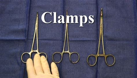 Surgical Instruments: Clamps - Anatomy Guy