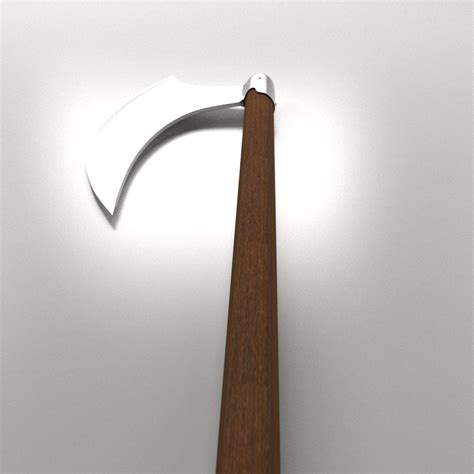 Sickle Axe 3D Model .3ds .fbx .blend .dae - CGTrader.com