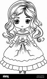 Princess coloring Page Coloring princess In A Crown And royal  sketch template