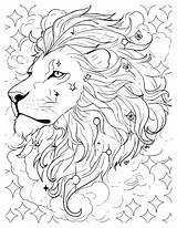 Leo Coloring Pages Artistic Fun For All Ages sketch template