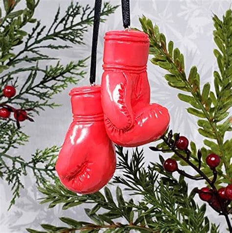 Boxing Gloves Christmas Ornament - Boxing Decoration/Christmas Ornament ...