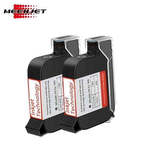 HP solvent fast dry red ink cartridges for inkjet coding machine