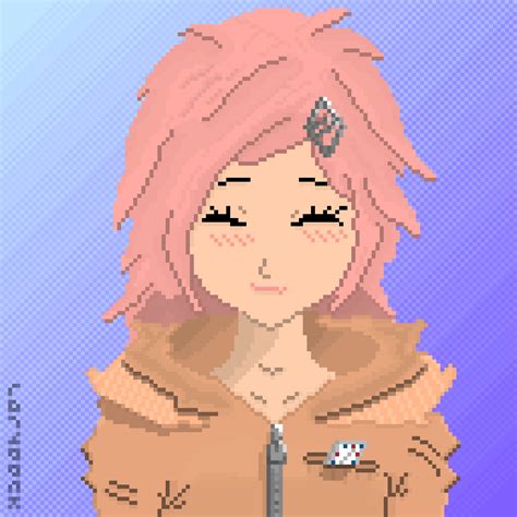 10 Anime Girl Pixel Art - Free Graphic Design Templates