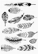 Coloring Pages Feather Feathers Merry Round Go Printable Color Indian  sketch template