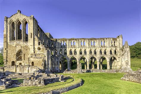 The ruins of Rievaulx Abbey in England: A precious pearl hidden deep in the remote Rye River ...