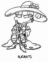 Rugrats Coloring Pages Angelica Kids Printable Cartoon Cool2bkids  sketch template