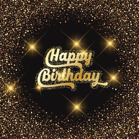 Happy birthday glitter background 209784 Vector Art at Vecteezy