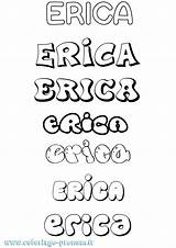 Erica Coloring Sheets Pages sketch template