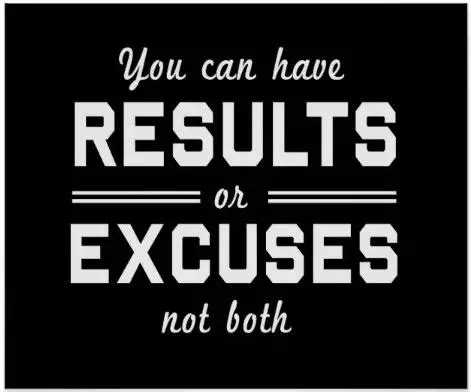 50 Most Motivating Quotes About Excuses